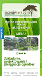 Mobile Screenshot of ogrodymarzen.net